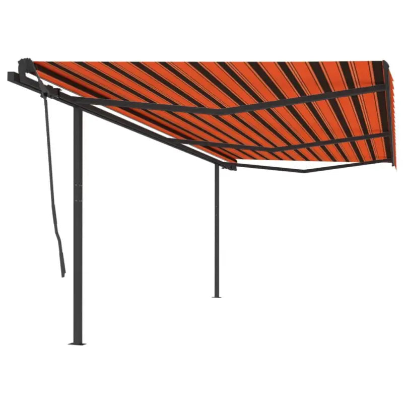 Uitbreidbare terrasluifel met gepoedercoat aluminium voor bescherming en koelte - Multikleur / 6 x 3.5 m / 1 - Zonwering
