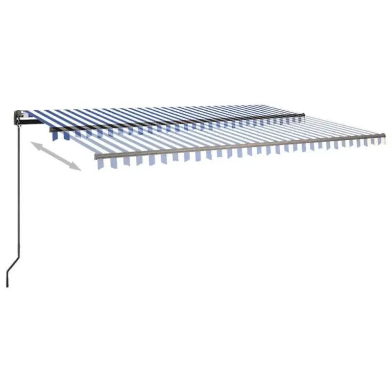 Uitbreidbare terrasluifel met gepoedercoat aluminium voor bescherming en koelte - Zonwering