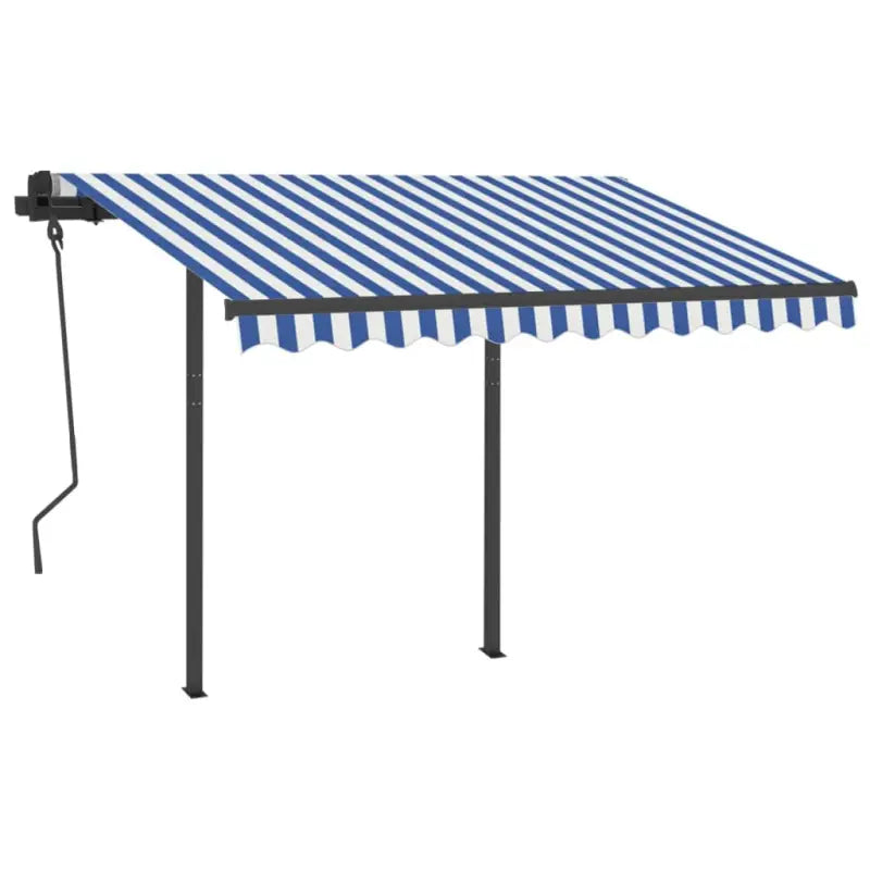 Uitbreidbare terrasluifel met gepoedercoat aluminium voor bescherming en koelte - Zonwering
