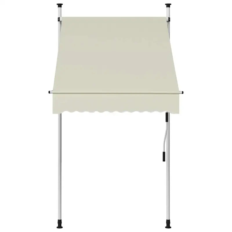 Uitrekbare zonwering voor raam terras en tuin in water- en weerbestendig polyester - Zonwering