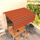Uitschuifbare aluminium buitenluifel voor schaduw en koelte - Multikleur / 4 x 3 m / 1 - Zonwering