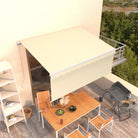 Uitschuifbare Buitenluifel met Aluminium Frame - Crème / 3.5 x 2.5 m / 1 - Zonwering