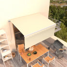 Uitschuifbare Buitenluifel met Aluminium Frame - Crème / 3 x 2.5 m / 1 - Zonwering