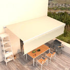 Uitschuifbare Buitenluifel met Aluminium Frame - crème / 6 x 3 m / 1 - Zonwering