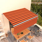 Uitschuifbare Buitenluifel met Aluminium Frame - Multikleur / 4.5 x 3 m / 1 - Zonwering