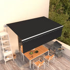 Uitschuifbare buitenluifel met roestvrij aluminium frame - Antraciet / 5 x 3 m / 1 - Zonwering
