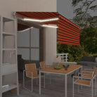 Uitschuifbare buitenluifel met roestvrij aluminium frame - Multikleur / 3.5 x 2.5 m / 1 - Zonwering