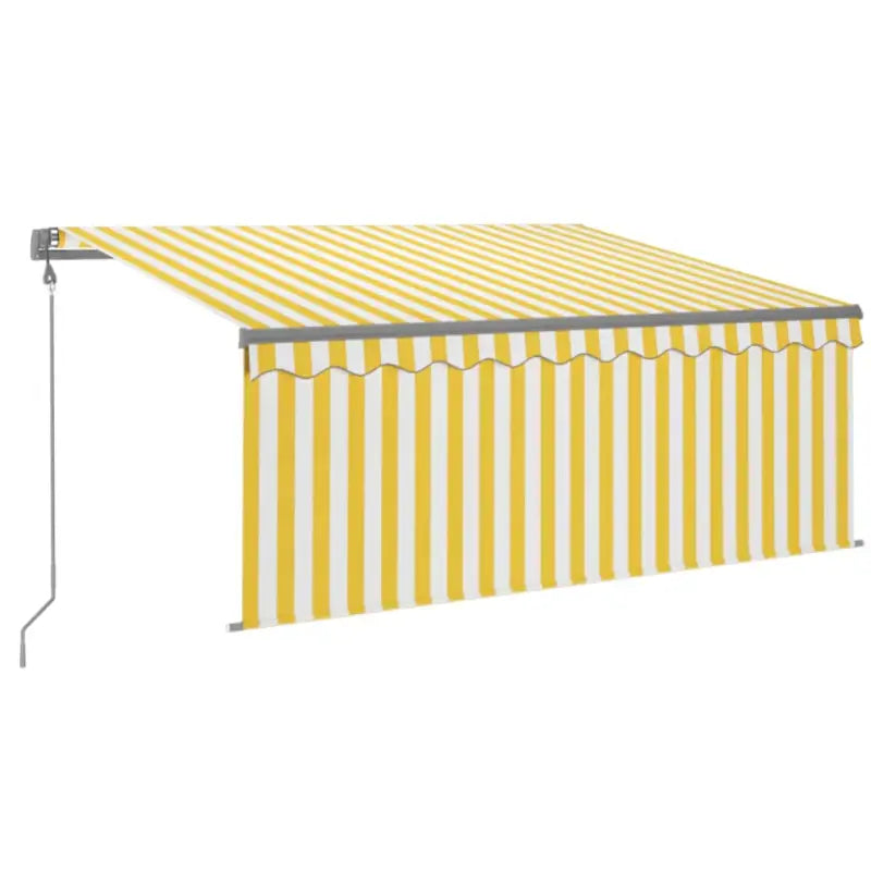 Uitschuifbare buitenluifel met roestvrij aluminium frame - Zonwering