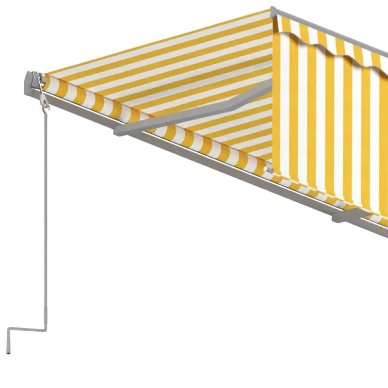 Uitschuifbare buitenluifel met roestvrij aluminium frame - Zonwering