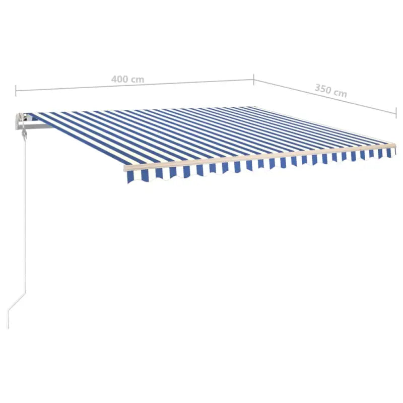 Uitschuifbare buitenluifel met stevig gepoedercoat aluminium frame - Zonwering
