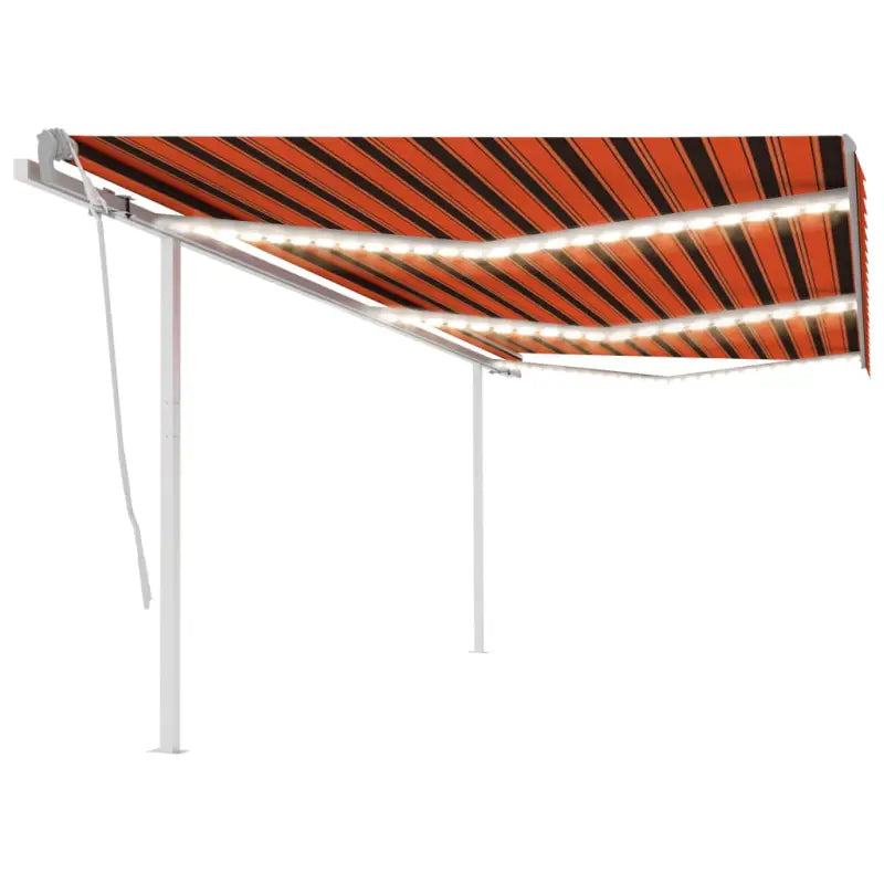 Uitschuifbare buitenluifel met stevig gepoedercoat aluminium frame - Multikleur / 6 x 3.5 m / 1 - Zonwering
