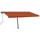 Uitschuifbare buitenluifel van gepoedercoat aluminium voor schaduw - Zonwering