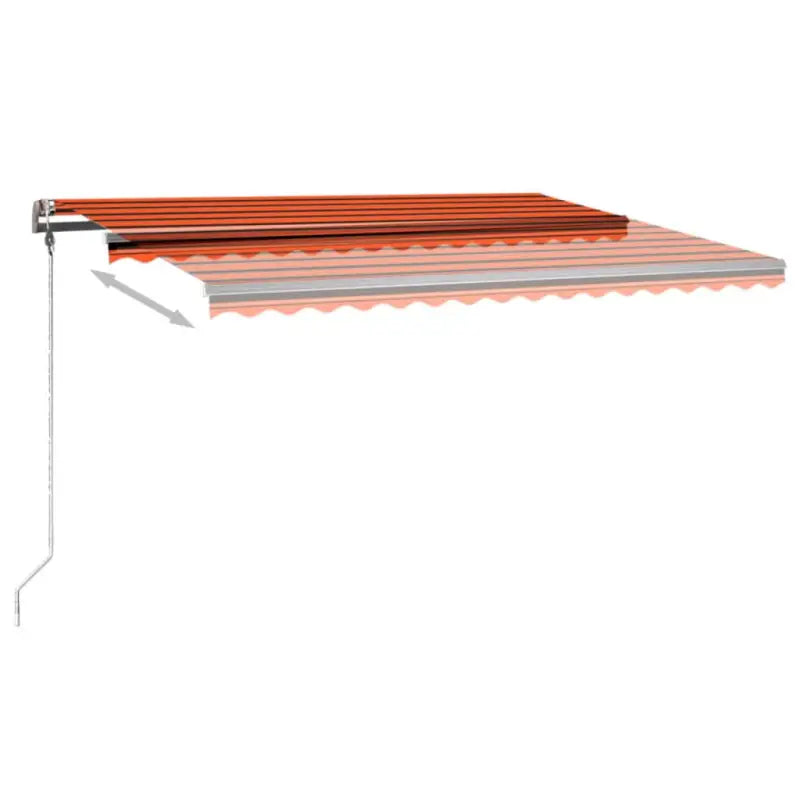 Uitschuifbare buitenluifel van gepoedercoat aluminium voor schaduw - Zonwering