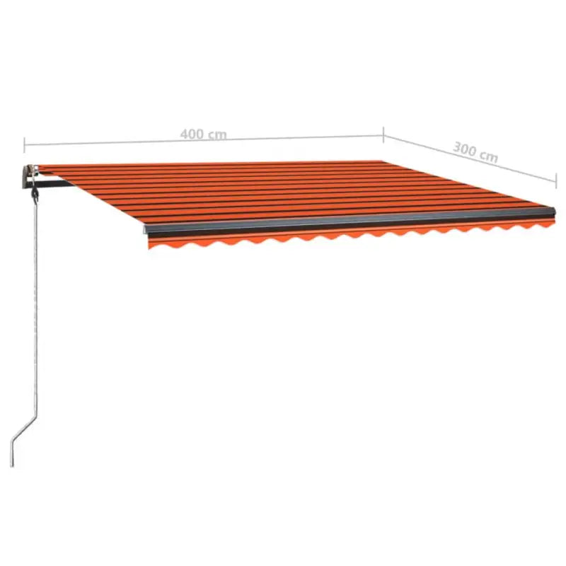 Uitschuifbare buitenluifel van gepoedercoat aluminium voor schaduw - Zonwering