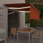 Uitschuifbare luifel met gepoedercoat aluminium en automatische bediening - Multikleur / 4.5 x 3 m / 1 - Zonwering