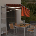 Uitschuifbare luifel met gepoedercoat aluminium en automatische bediening - Multikleur / 3 x 2.5 m / 1 - Zonwering