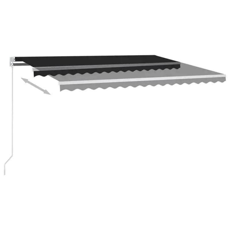 Uitschuifbare luifel met gepoedercoat aluminium frame automatisch - Zonwering