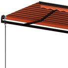 Uitschuifbare luifel met gepoedercoat aluminium frame voor koelte buiten - Zonwering