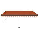 Uitschuifbare luifel met gepoedercoat aluminium voor buitenplezier - Zonwering