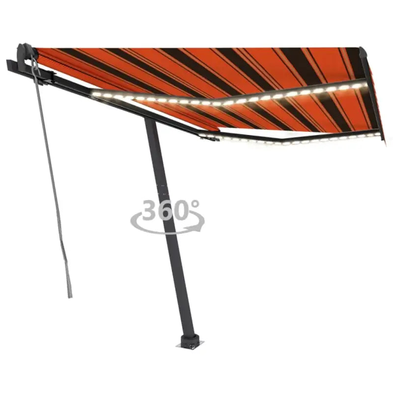 Uitschuifbare luifel met gepoedercoat aluminium voor buitenplezier - Multikleur / 350 x 250 cm / 1 - Zonwering