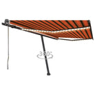Uitschuifbare luifel met gepoedercoat aluminium voor buitenplezier - Multikleur / 450 x 300 cm / 1 - Zonwering