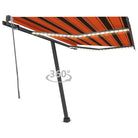 Uitschuifbare luifel met gepoedercoat aluminium voor buitenplezier - Multikleur / 300 x 250 cm / 1 - Zonwering