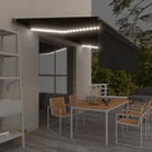Uitschuifbare luifel met gepoedercoat aluminium voor buitenruimte - Antraciet / 5 x 3 m / 1 - Zonwering
