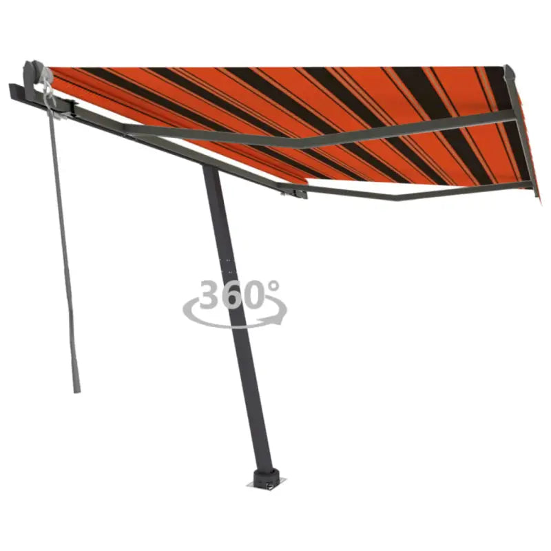 Uitschuifbare luifel met gepoedercoat aluminium voor buitenruimte - Multikleur / 300 x 250 cm / 1 - Zonwering