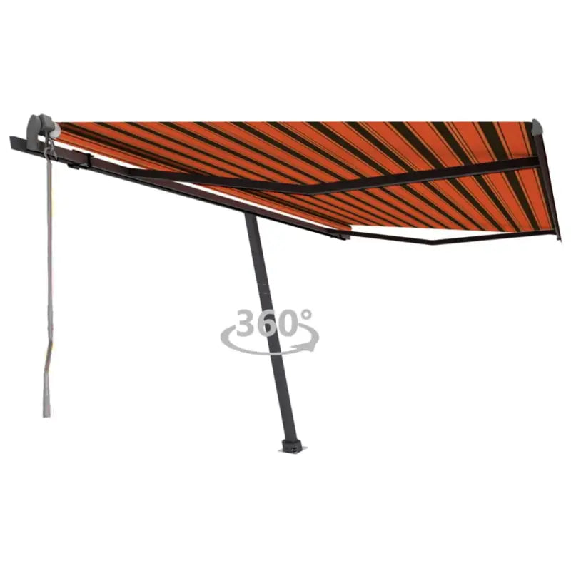 Uitschuifbare luifel met gepoedercoat aluminium voor buitenruimte - Multikleur / 400 x 350 cm / 1 - Zonwering