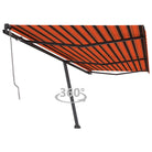 Uitschuifbare luifel met gepoedercoat aluminium voor buitenruimte - Multikleur / 600 x 350 cm / 1 - Zonwering