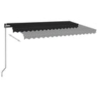 Uitschuifbare luifel met gepoedercoat aluminium voor buitenruimte - Zonwering