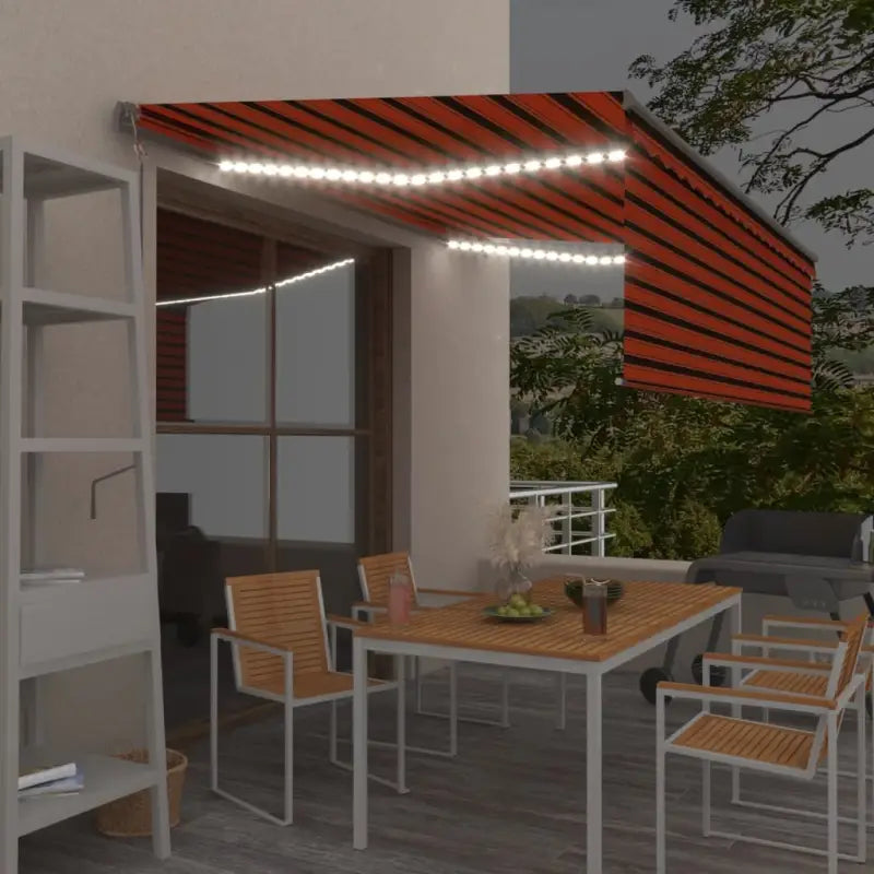 Uitschuifbare luifel met gepoedercoat aluminium voor buitenruimte - Multikleur / 4 x 3 m / 1 - Zonwering