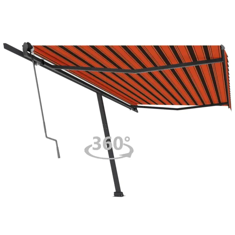 Uitschuifbare luifel met gepoedercoat aluminium voor buitenruimte - Multikleur / 500 x 300 cm / 1 - Zonwering