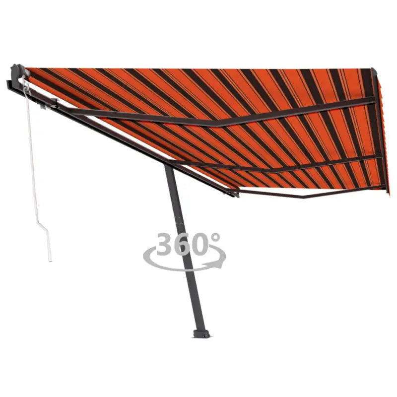 Uitschuifbare luifel met gepoedercoat aluminium voor buitenruimte - Multikleur / 600 x 300 cm / 1 - Zonwering