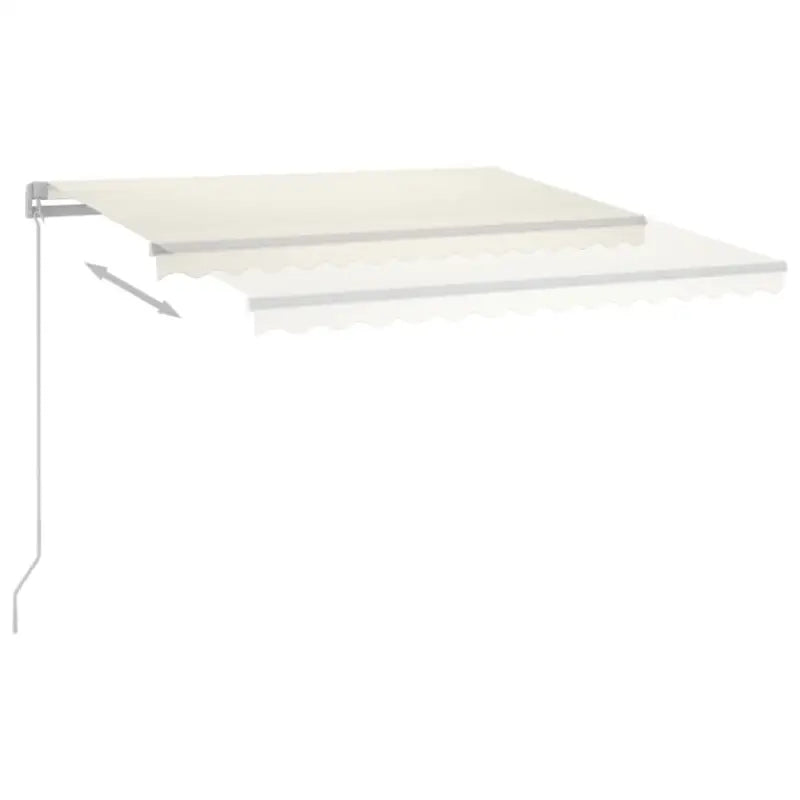 Uitschuifbare luifel met gepoedercoat aluminium voor koele buitenruimtes - Zonwering