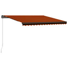 Uitschuifbare luifel met gepoedercoat aluminium voor koele buitenruimte - Multikleur / 450 x 300 cm / 1 - Zonwering