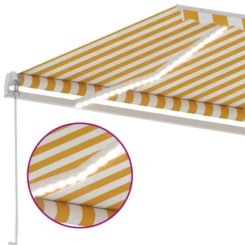 Uitschuifbare luifel met gepoedercoat aluminium voor koele buitenruimte - Zonwering