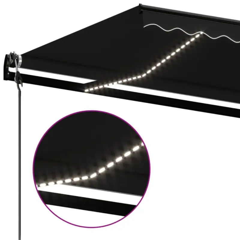 Uitschuifbare luifel met gepoedercoat aluminium voor schaduw en comfort - Zonwering
