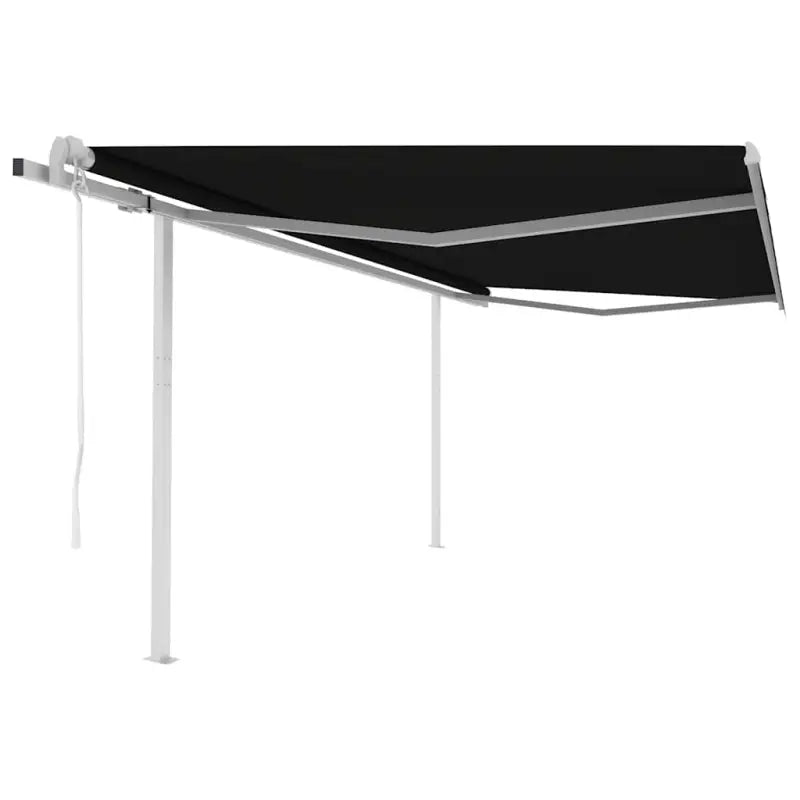 Uitschuifbare luifel met gepoedercoat aluminium voor schaduw en koelheid - Antraciet / 4.5 x 3 m / 1 - Zonwering