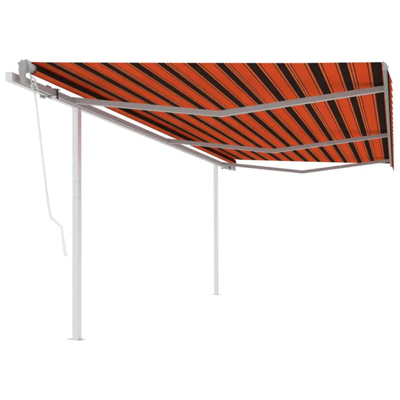 Uitschuifbare luifel met gepoedercoat aluminium voor schaduw en koelheid - Multikleur / 6 x 3 m / 1 - Zonwering