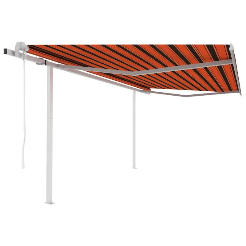Uitschuifbare luifel met gepoedercoat aluminium voor schaduw en koelheid - Multikleur / 4 x 3 m / 1 - Zonwering
