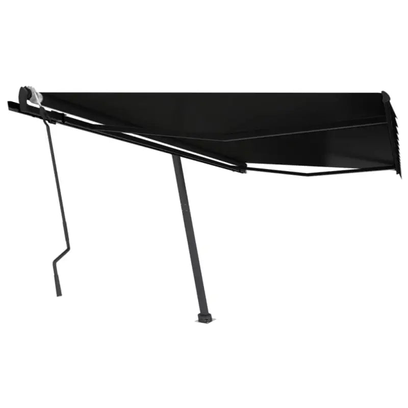 Uitschuifbare luifel met gepoedercoat aluminium voor schaduw buiten - Antraciet / 450 x 300 cm / 1 - Zonwering