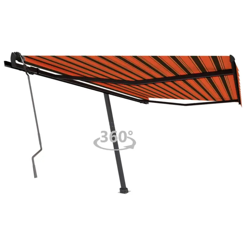 Uitschuifbare luifel met gepoedercoat aluminium voor schaduw buiten - Multikleur / 400 x 350 cm / 1 - Zonwering