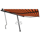Uitschuifbare luifel met gepoedercoat aluminium voor schaduw buiten - Multikleur / 400 x 300 cm / 1 - Zonwering