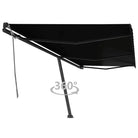 Uitschuifbare luifel met gepoedercoat aluminium voor schaduw buiten - Antraciet / 600 x 350 cm / 1 - Zonwering