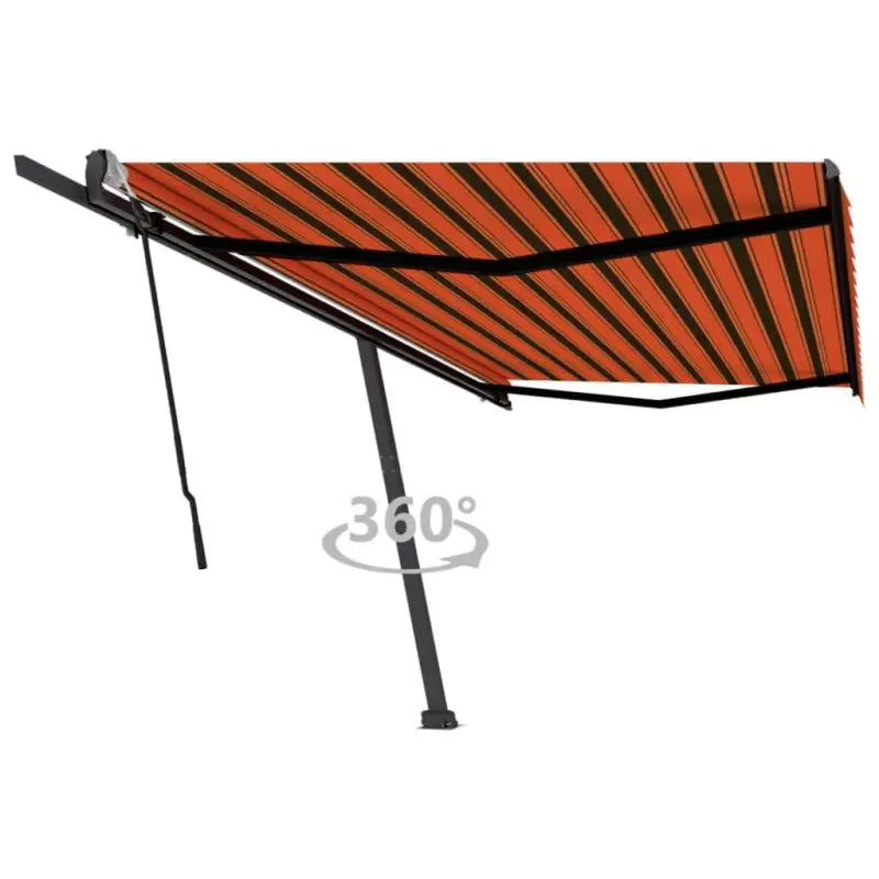 Uitschuifbare luifel met gepoedercoat aluminium voor schaduw buiten - Multikleur / 500 x 300 cm / 1 - Zonwering
