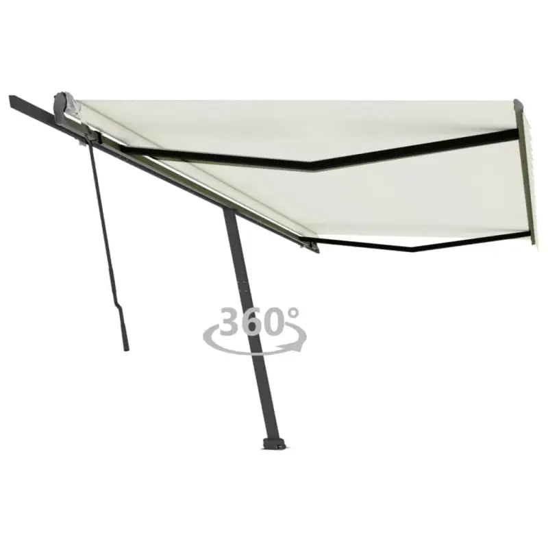 Uitschuifbare luifel met gepoedercoat aluminium voor schaduw buiten - Zonwering