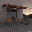 Uitschuifbare luifel van gepoedercoat aluminium voor automatische bescherming - Multikleur / 600 x 350 cm / 1
