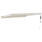 Uitschuifbare luifel van gepoedercoat aluminium voor terras en tuin - Zonwering