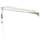 Uitschuifbare luifel van gepoedercoat aluminium voor terras en tuin - Zonwering